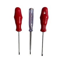 3 Lü Set Yıldız Tornavida 4x100,düz Tornavida,düz Kontrol Kalemi