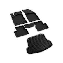 Renault Megane 4 Sedan Ferrous 4D Paspas  ve Çift Kulaklı 3D Bagaj Havuzu 2016 ve Üstü