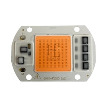 220 Volt 50 Watt Cob Led Projektör Çipi Pembe