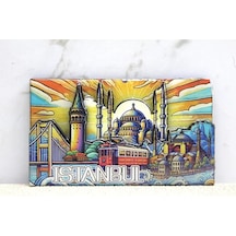 Magicool Ahşap İstanbul Temalı Magnet Alk4365