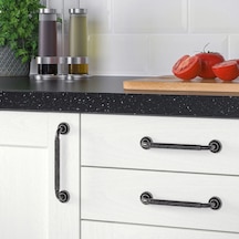 Ikea Skruvshult 2'li Mobilya Kulpu 152 Mm Siyah - Gri Çok Renkli