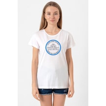 Breaking Bad A1a Car Wash Beyaz Kadın Bisikletyaka Tshirt 001
