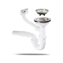 Yapıtaşı Esli Üniversal Taşmalı Çöpmak Mutfak Evye Gider Sifonu