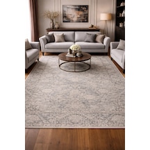 Hoom Rugs Kz88c Modern Makine Halısı Gri Kahve Bej