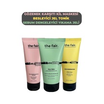 The Fair Kil Maskesi 100 ML + Besleyici Jel Tonik 100 ML + Yıkama Jeli 150 ML