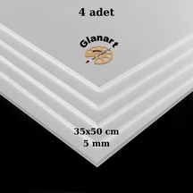 35x50 Cm Fotoblok 5 Mm Kalınlık 4 Lü Paket Maket Kartonu