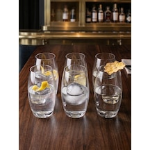 Kristal Meşrubat Bardak 520 Ml 6 Adet Beyaz