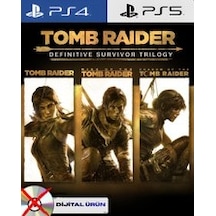 Tomb Raider Definitive Survivor Trilogy Seri Playstation 4-5 Uyumlu Dijital