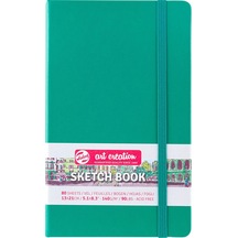Talens Art Creation Sketch Book 13x21 CM 140g 80 Yaprak Forest Gre