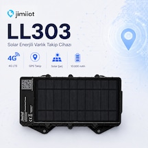Jimiiot Jimi Iot Ll303 Solar Enerjili 4g Gps Varlık Takip Cihazı 10.000 Mah, Ip67, Karavan, Tekne, Treyler Ve İş Makinesi Takip