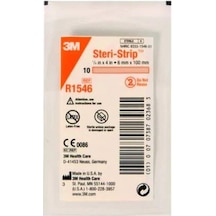 Steri-Strip Dikiş Bandı 6Mm X 100Mm R1546 1 Poşet