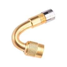 Springsun Otomobil Ve Motosikletler İçin Dayanıklı Pirinç Hava Lastik Valfi Uzatma Çubuğu, 45 Derece Eğimli