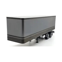 1/18 Road Kings Rk180162 Truck Trailer, Metalik Gri/antrasit