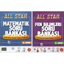 Newton 8. Sınıf All Star Matematik+fen Bilimleri 2 Kitap