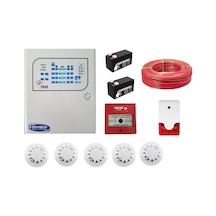 5 Li Yangın Alarm Seti Kablo Dahil