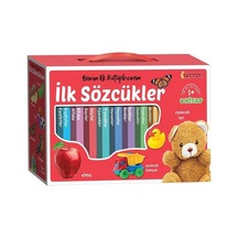 2090 Dıytoy, İlk Kütüphanem-ilk Sözcükler 8'li Mini Kitap Seti Çok Renkli