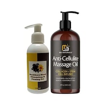 Hubrendy Sh Anti-cellulite Massage Oil 240 Ml Masaj Yağı + Buckthorn Fatburner Masaj Kremi 150 Ml