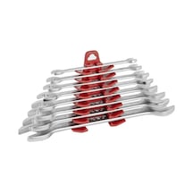 İzeltaş 0130 Çatal İki Ağız Anahtar Takımı Uzun Boy 8  Parça