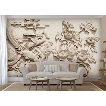 3D Derinlik Kabartma Relief Duvar Kağıdı