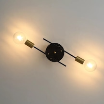 Simaavize Modern Çapraz Aplik Siyah