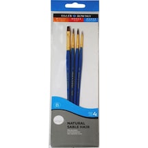 Daler Rowney Simply Natural Hair 4Lü Fırça Seti Kod:401
