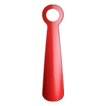 Çelik Ayakkabı Çekeceği Snöskyffel 18 Cm Çelik Parlak Kırmızı Ayakkabı Çekeceği Çekecek