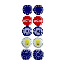 Avrupa Motul Plaka Mühür Damla Sticker