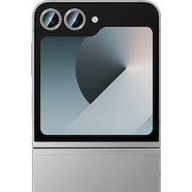 Galaxy Z Flip 6 Uyumlu Caseworld Alloy Serisi Oleofobik Anti Reflective Kamera Lens Koruyucu Gümüş