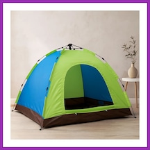 Bezos 6 Kişilik Otomatik Kamp Çadırı - Toz Geçirmez 220x250x165 Cm Bty