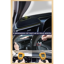Porsche Cayenne 2002-2010 - 955 / 957 Torpido Koruma Halısı Kırmızı Kenar 1 Adet