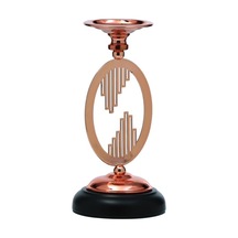 Vitale Bronz Çember Şamdan 12 12 24 Cm Ak.je0114