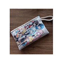 Owl Bag Colorful Stage Hatsune Miku And Friends Desenli Tasarım Cüzdan Kalemlik Çanta Düzenleyici Diğer