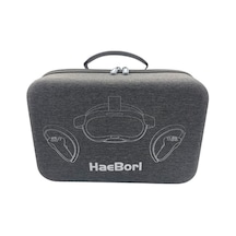 Pico 4 Hbv-494 Eva Anti-şok Ve Düşmeye Dayanıklı Vr Gözlük Saklama Çantası Gri