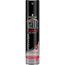 Taft Power Kafein İçeren 48 Saat Etkili Mega Güçlü Saç Spreyi 250 ML