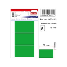 Tanex Etiket Ofc-123 Yeşil 10 Lu 40x80 - 2 Adet