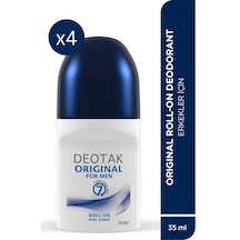 Deotak Original Erkek Roll-On Deodorant 35 ML x 4