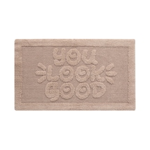 Mudo Home You Look Good Banyo Paspası Bej 60x100 Diğer