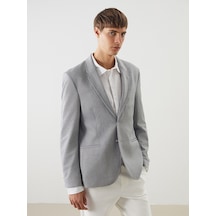 Lcw Vision Bej Ekstra Dar Kalıp Erkek Blazer Ceket