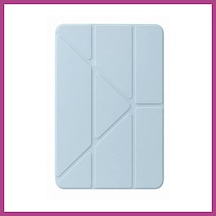 Gees Global Apple Uyumlu iPad 2025 10.9 10.nesil A16 Mera Kalemlikli Tablet Kılıfı - Açık Mavi Gbzs