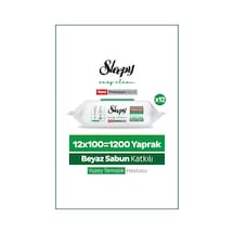 Sleepy Easy Clean Premium Beyaz Sabun Katkılı Yüzey Temizlik Havlusu Mendili 12x100 1200 Yaprak Diğer