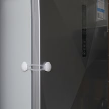 2 Adet Çok Amaçlı Dolap Kilidi-Uzun Çok Renkli