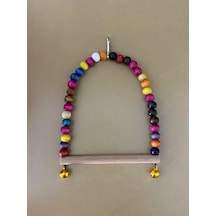 Paks Pet Ahşap Kuş Salıncağı