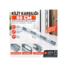 Kilit Karşılığı Köşebent 50 Cm Gri - 922945667