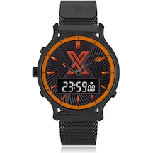 X Watch Db Black & orange Unisex Kol Saati