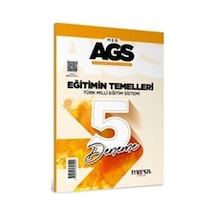 2025 Meb Ags Eğitimin Temelleri Türk Milli Eğitim Sistemi 5 De...