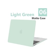 Gubisi Macbook Uyumlu Mat-açık Yeşil-model A1708-laptop Mat Kılıf Pro 14.2 Için M1 Max Çip A2442 Air Pro 13 Için A21