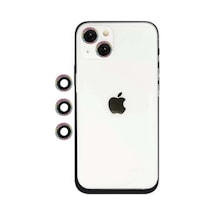İphone 14 Shine Kamera Lens - Rainbow Diğer