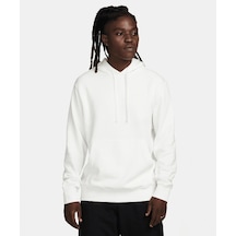 Nike Sportswear Club Fleece Kapüşonlu Erkek Beyaz Sweatshirt