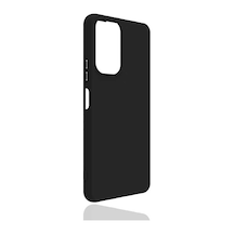Kilifone - Xiaomi Uyumlu Redmi Note 10 Pro - Kılıf Mat Soft Esnek Biye Silikon - Siyah