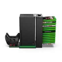 Dobe Tyx-0667 Xbox Series X Oyun Hazneli Led Şarj Stand Soğutucu